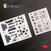 KELIK K48036 EA-18G GROWLER INTERIOR 3D DECALS FOR MENG KIT 1/48